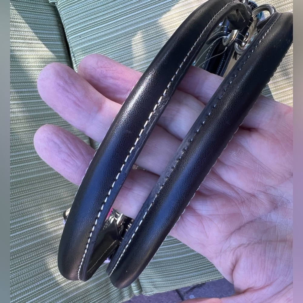 Multicolor Patchwork Shoulder Bag with Silver Har… - image 8